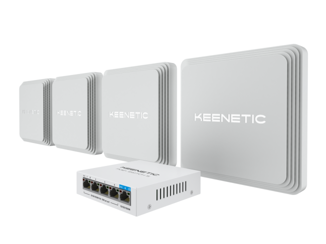 Keenetic Voyager Pro +&nbsp;Switch&nbsp;Kit